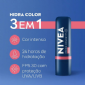 PROTETOR LABIAL NIVEA HIDRA COLOR ROSE FPS30 4.8G