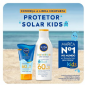 Protetor Solar Babies & Kids Pele Sens�vel 5 em 1 FPS60 Nivea Sun 125ml