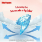 FRALDA HUGGIES MAXIMA PROTE��O M 104UN