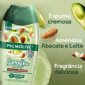 Sabonete L�quido Corporal Palmolive Smoothie Esfoliante Am�ndoa, Abacate e Leite 250ml