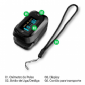 OXIMETRO DIGITAL DE DEDO MULTILASER OXYGEN HC261 